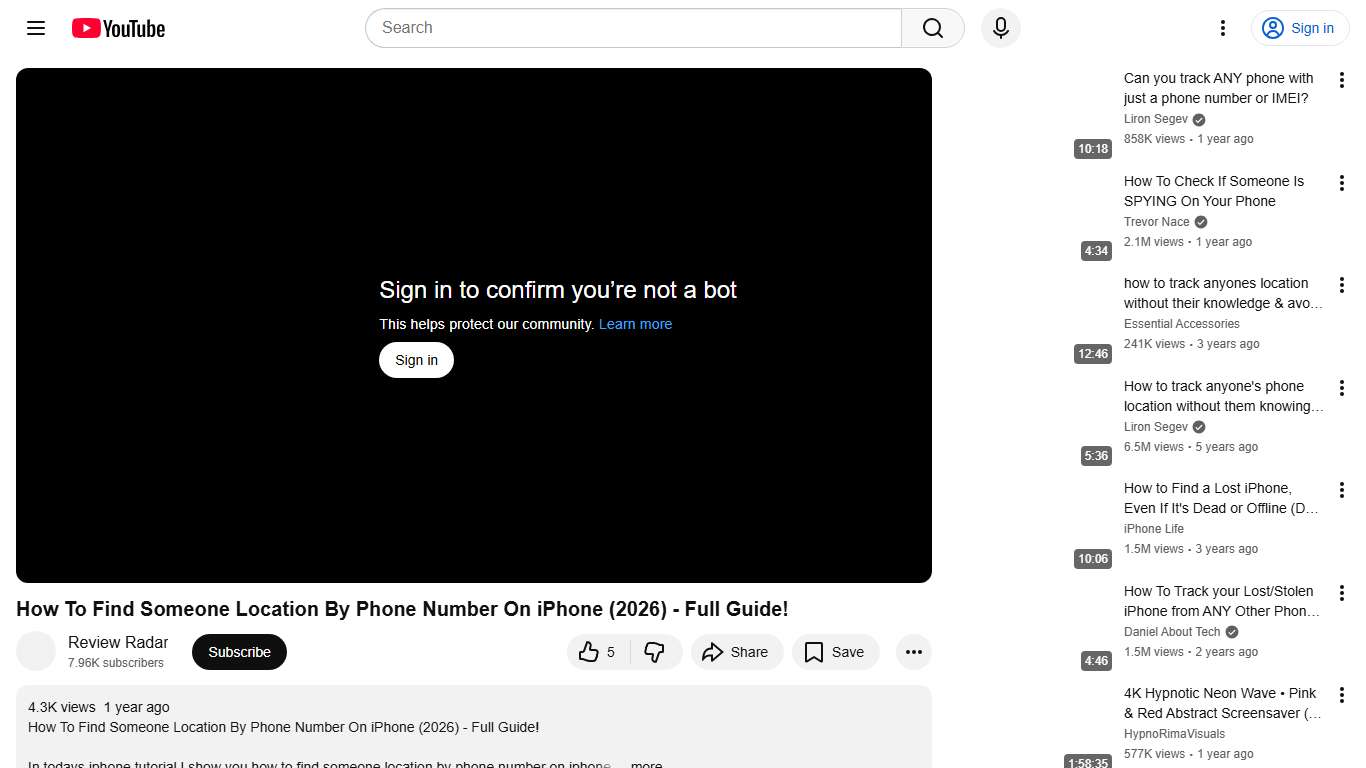 How To Find Someone Location By Phone Number On iPhone (2026) - Full Guide! - YouTube